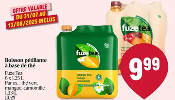 Offre: Fuze Tea