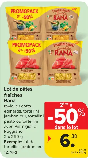Offre: Lot de pâtes fraîches