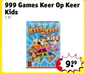 Aanbieding: 999 Games Keer Op Keer Kids