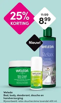 Aanbieding: Bad, body, deodorant, douche en handverzorging