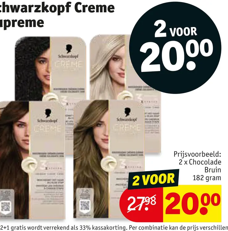 Promotie: Creme Supreme