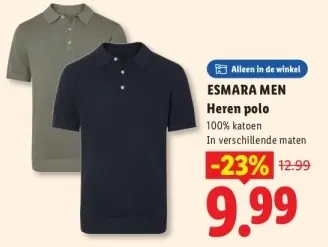 Aanbieding: Heren polo