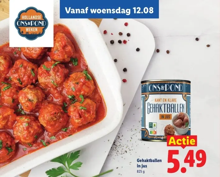 Aanbieding: Gehaktballen