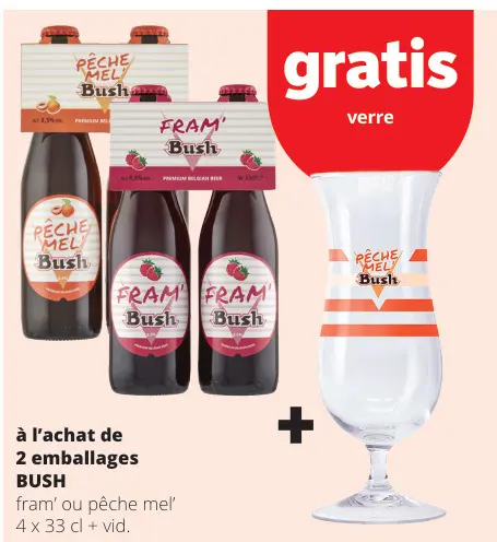 Offre: Bush Beer + verre 