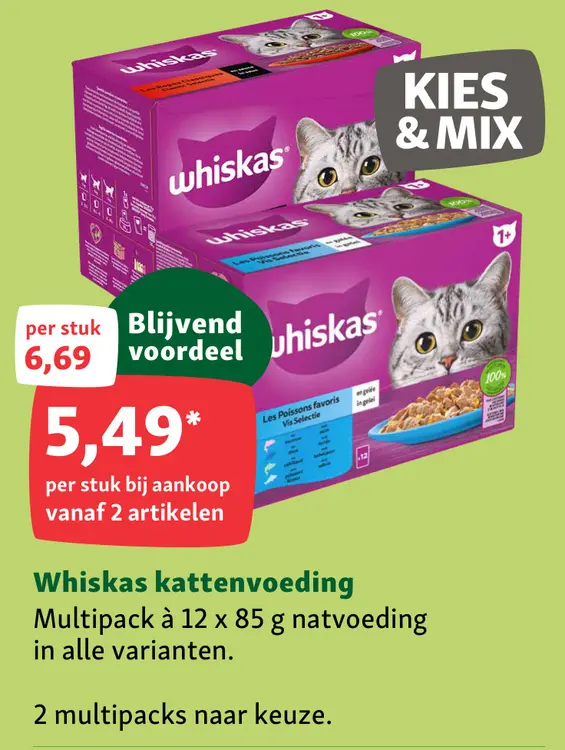 Aanbieding: kattenvoeding