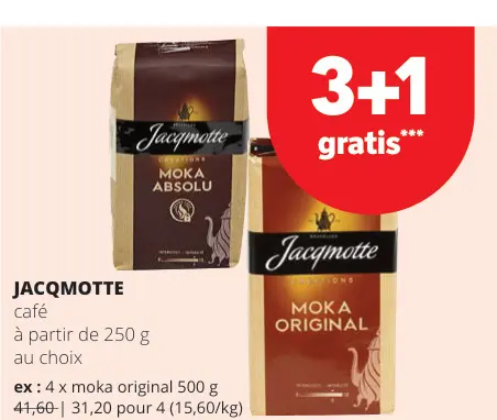 Offre: Café