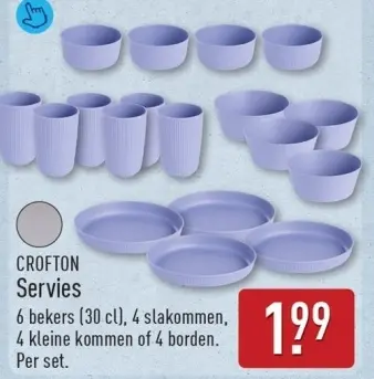 Aanbieding: Servies