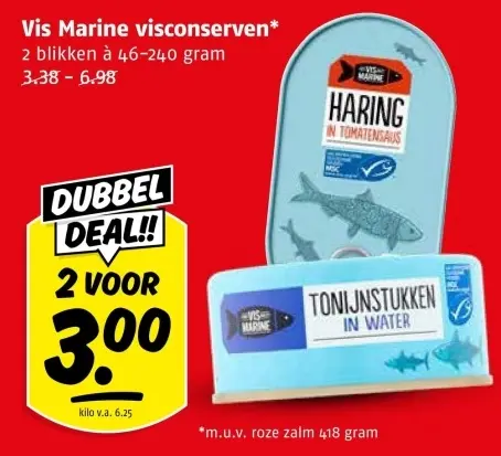 Aanbieding: Vis Marine visconserven