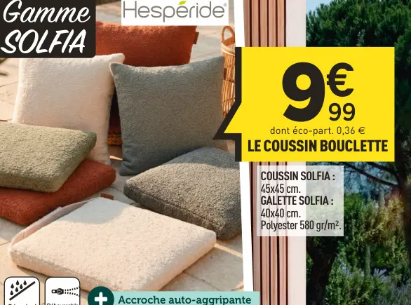 Offre: Le coussin bouclette