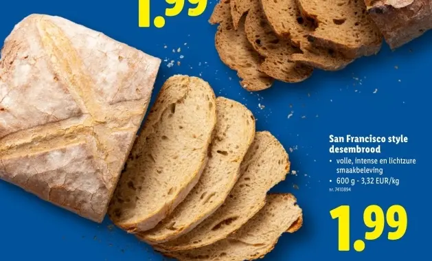 Promotie: San Francisco style desembrood