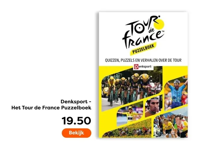 Aanbieding: Het Tour de France Puzzelboek
