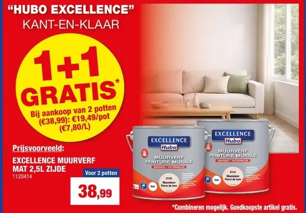 Promotie: Muurverf