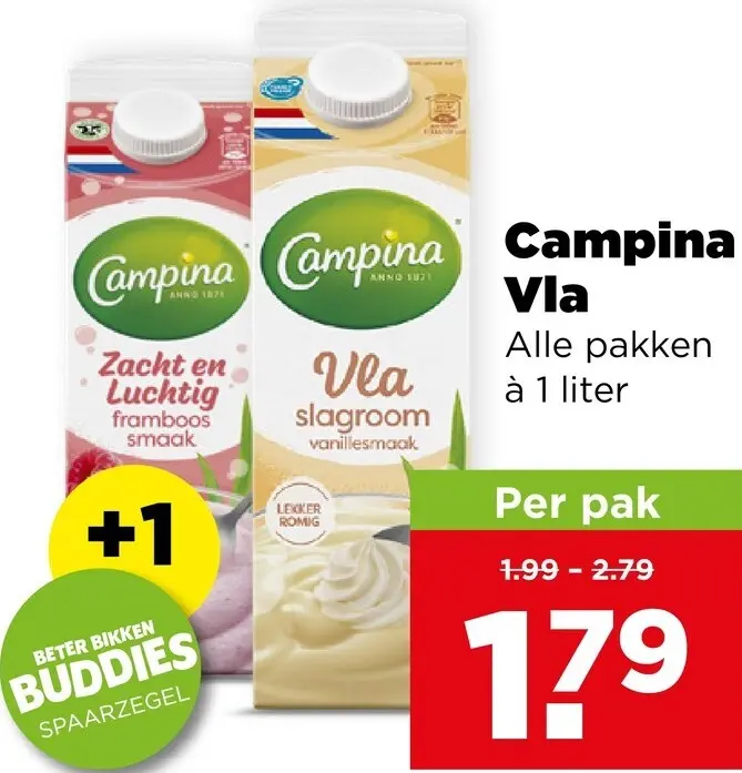 Aanbieding: Vla