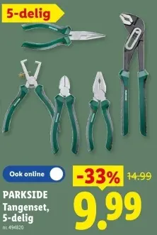 Promotie: Tangenset