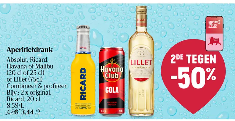 Promotie: Aperitiefdrank