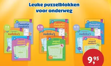 Aanbieding: Leuke puzzelblokken