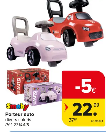 Offre: Porteur auto
