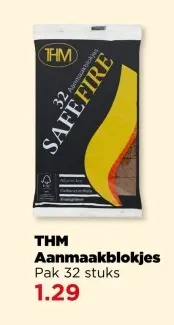 Aanbieding: THM Aanmaakblokjes