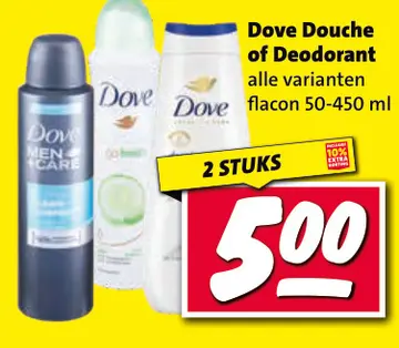 Aanbieding: Dove Douche of Deodorant