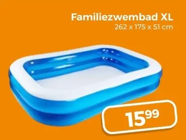 Aanbieding: Familiezwembad XL
