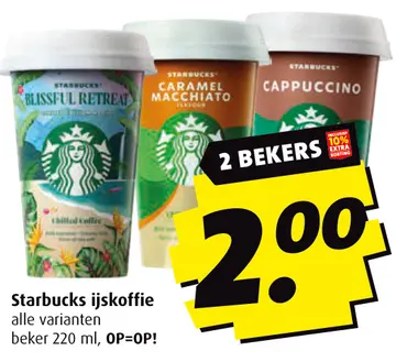 Aanbieding: Starbucks ijskoffie