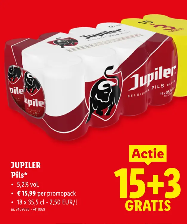 Promotie: JUPILER Pils