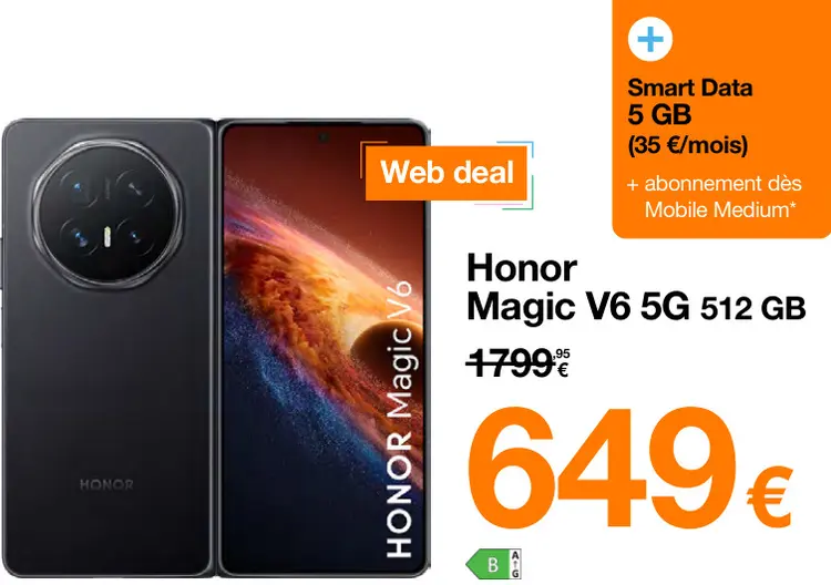 Offre: Magic V6 5G