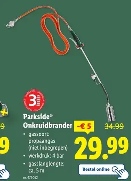 Aanbieding: Onkruidbrander