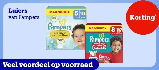 Promotie: Luiers van pampers