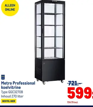 Aanbieding: Metro Professional koelvitrine