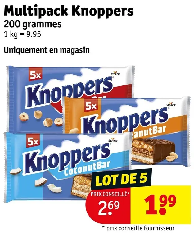 Offre: Multipack Knoppers