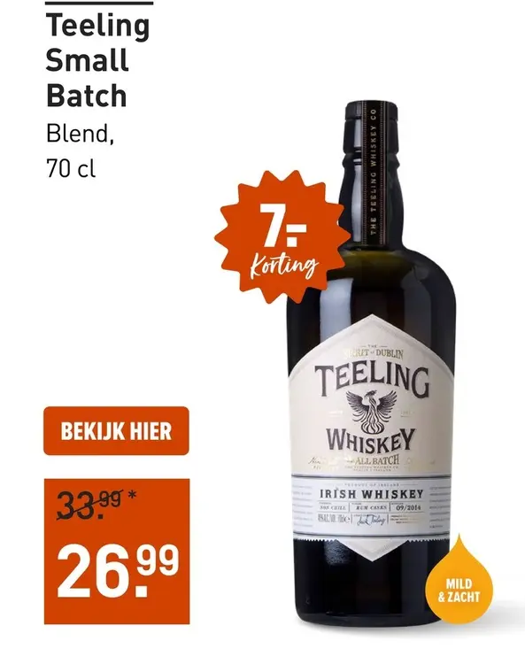 Aanbieding: Teeling Small Batch Blend