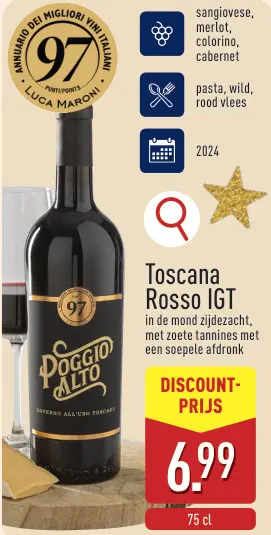 Aanbieding: Poggio Alto Toscana Rosso IGT