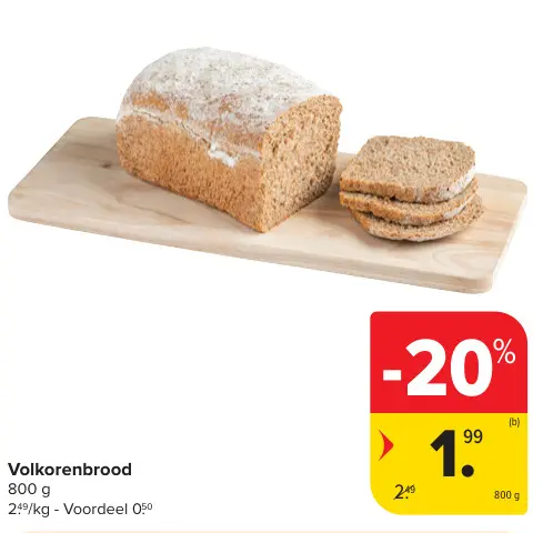 Aanbieding: Volkorenbrood