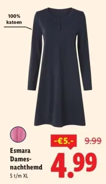 Aanbieding: Damesnachthemd