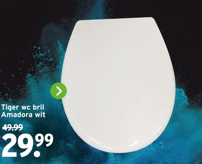 Aanbieding: wc bril Amadora wit