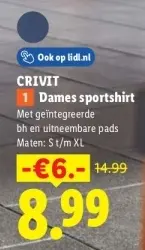 Aanbieding: Dames sportshirt