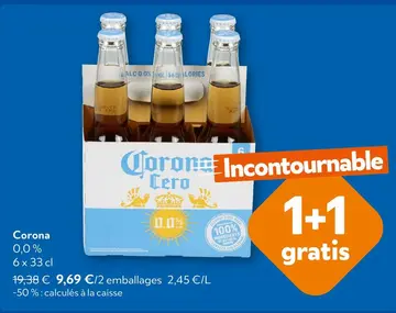 Offre: Corona Cero