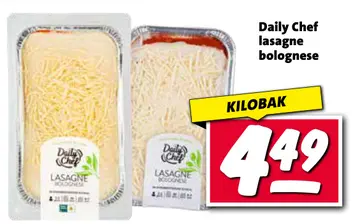 Aanbieding: Daily Chef lasagne bolognese