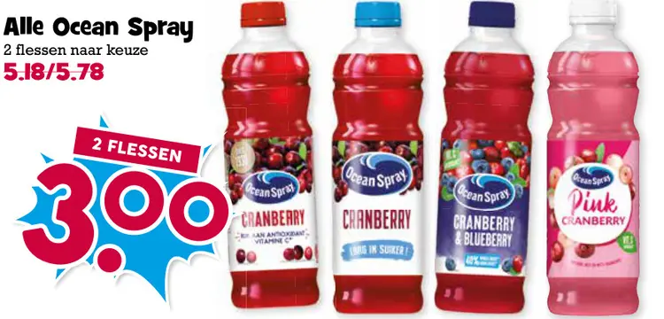 Aanbieding: Alle Ocean Spray
