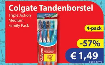 Aanbieding: Colgate Tandenborstel