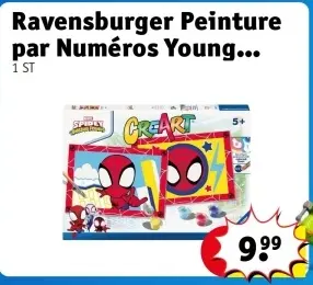 Offre: Ravensburger Peinture par Numéros Young...