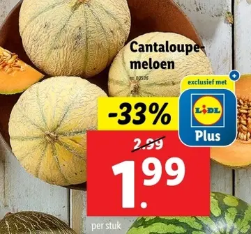 Aanbieding: Cantaloupe meloen