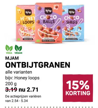 Aanbieding: Ontbijtgranen