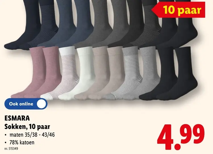 Promotie: Sokken