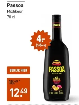 Aanbieding: Mixlikeur