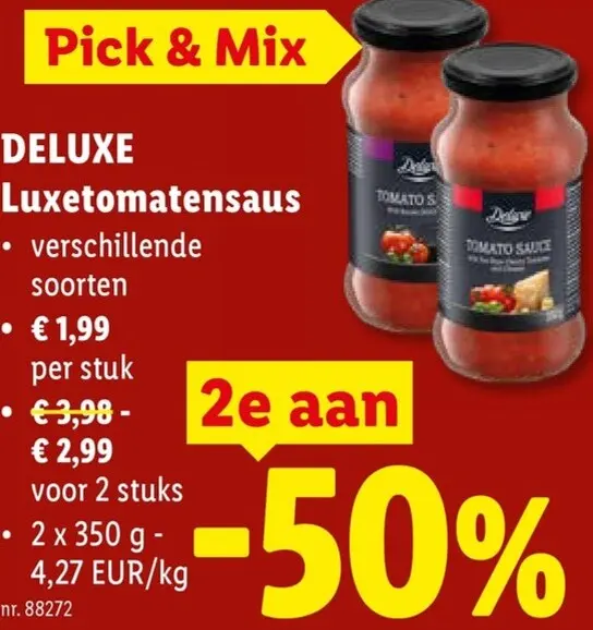 Promotie: Deluxe