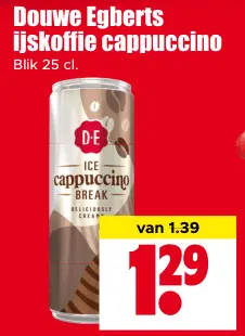 Aanbieding: IJskoffie cappuccino