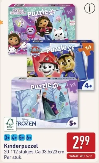 Aanbieding: Kinderpuzzel