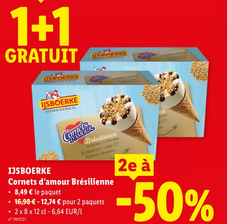 Offre: Cornets d'amour Brésilienne